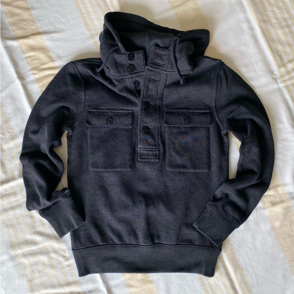 J. Crew Nautical Pullover Outerwear Utility Hoodie - image 7